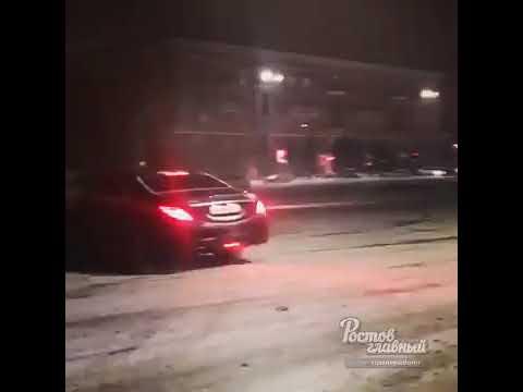 Сезон зимнего дрифта на Театральной открыт: видео 